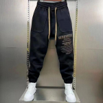 Vabaaja Cargop&uuml;ksid Meeste Mood P&uuml;ksid Baggy Dressip&uuml;ksid J&otilde;usaali Jooksja Hip Hop T&auml;navamood Y2k Meeste P&uuml;ksid S&uuml;gisp&uuml;ksid M must