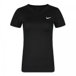 Nike Dri FitPro T-s&auml;rk Naiste Must 938717-010 XL
