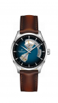 HAMILTON Ametlik Jazzmaster Open Heart Automaatne 40mm Analoogne Sinise sihverplaadiga H32675540 Kell [Volitatud Importija] [Hamilton] Kell, Garantii, Meeste