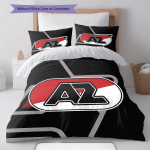 AZ Alkmaar plakat Voodipesu Tekikott Tekikott Padjap&uuml;&uuml;r Kodu kaunistus S&uuml;nnip&auml;evakingitus (1 * tekikott + 2 * padjap&uuml;&uuml;ri, ilma s&uuml;damikuta) 135x200cm