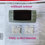 Dixell XR06CX-5N0C1 XR06CX COPELAND Elektrooniline temperatuuriregulaator koos anduriga k&uuml;lmkapi jaoks Uus Originaal without sensor