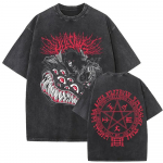 2026. aasta pestud Vintage Anime Hellsing Ultimate T-s&auml;rk meeste r&otilde;ivad Manga Alucard Eyes T-s&auml;rk Unisex puuvillane &uuml;lisuur T-s&auml;rk t&auml;navariietus S mitmev&auml;rviline
