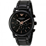Emporio Armani AR1509 Luigi Ceramica Kronograaf Meeste K&auml;ekell 43mm must