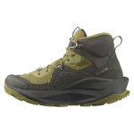 Salomon Elixir Mid GORE-TEX Must Kuivatatud &Uuml;rt Meeste Tennised Roheline L&otilde;una-Sammal L47290500 44⅔