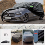 Autokate Mercedes-Benz B-Klass W246 W247 2011-2026 jaoks 210D V&auml;litingimustes T&auml;ielik AutoKate K&otilde;ikide Ilmastikutingimuste P&auml;ikesekaitse black must