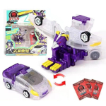 2022 Uus Turning Mecard Mega Draakon Teryx Transformatsioon Veoauto Robot Multikas Anime Auto Mudel M&auml;nguasi Lahinguv&auml;ljak S&otilde;iduk + 3 kaarti gray