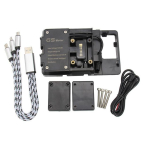 R1150RT GPS-navigatsiooni kinnitus UUS Mootorratta Tarvikud Telefoni Hoidik Hoidik Telefoni Hoidik USB FOR BMW R 850/1150 RT R850RT B gray