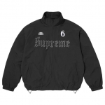 Supreme x Umbro Kivistatud treeningjakk Must XL