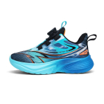 Laste jooksutossud p&ouml;&ouml;rleva takjapaelaga Hingav v&otilde;rkmaterjalist s&uuml;nteetiline pealispind V&auml;rvilise gradiendiga Disain Poistele T&uuml;drukutele Size 39, Insole Length 25.0 cm blue
