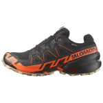 Salomon Speedcross 6 Gtx Gore-Tex Mugavad Mitmek&uuml;lgsed Maastikujooksukingad Unisex tossud Must Oranž L47879500 43⅓ black