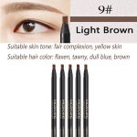 5 tk Haozhuang Kulmupliiats Pruun Hulgim&uuml;&uuml;k Kosmeetiline Pliiats Toode Looduslik Veekindel Kauap&uuml;siv T&auml;toveeringu Pintsel Meik Ilu beige