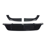 BMW X6 G06 (2020&ndash;2025) Black Warrior tagumine hajuti ja kaitseraua lipi komplekt Yes must