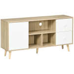 TV-kapp teleritele kuni 45 tolli t&auml;ispuidust jalad Skandinaavia stiil 3 avatud riiulit 1 kapp 120 x 30 x 60 cm 120 x 30 x 60 cm