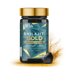SESA Shilajit Gold 60 kapslit 60%+ fulvohappega 100% looduslik Ayurveda Shilajit ekstrakt aitab suurendada vastupidavust ja j&otilde;udu, 60 kapslit