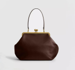 Kest siduriklambriga kott naistele Luksuslik disainerk&auml;ekott Kisslock raamiga rahakott Moodne suur &otilde;htune &otilde;lakott 31 x 29 x 19 cm black