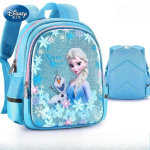 Disney J&auml;&auml;printsess Elsa Laste Koolikotid, Mitmev&auml;rvilised Valikul Armsad Koolikotid, Algkooli Poisid ja T&uuml;drukud Lasteaia Koolikotid 32*26*14 blue