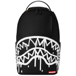 Sprayground Shark Suur Logo Unikaalne Disain Vabaaja Mood Trendikas PVC Seljakott Unisex Seljakott Must W1045731 Black (Comes with Baseball Cap)