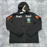 Unisex pikak&auml;iguline kapuutsiga tuulejakk Jalgpalli treeningjakk V&auml;lispordir&otilde;ivad Mehed Naised Medium white