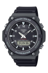 CASIO Collection Tough Solar K&auml;ekell AQ-S820W-1AJF Meeste Must Lennundusest inspireeritud, 10 ATM Veekindel must