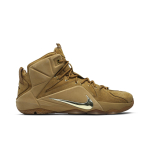 Nike LeBron 12 EXT 'Wheat' (Unisex) Nisukuldne / Metallik Kuld-Nisukuldne Korvpallijalatsid 744287 700 44.0 brown