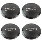4 tk 133 mm ilukatekomplekt Fiat 500 velgedele Keskvelje ilukatted Komplekt 68078419AC 68078421AC Tolmukate Velje ilukatte asendus 51884863 gray