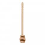 1x puidust pulgaga segamisvarda lusikas Drizzler Mini Bee Honey Dipper Muddler segamisvarras 8cm
