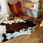 Cow Animal Print vaibatooli viskevaip Libisemisvastane elutoa salongimatt Cow