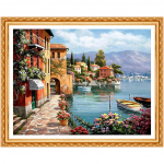 5D DIY teemantmaal  Beautiful Field  Tikand Ristpistes Rhinestone Maaling Dekoor 20X30CM
