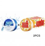 FARM STAY kollageenvesi t&auml;ish&uuml;drogeeliga silmaplaaster 90g + Dr. V8 vitamiiniga h&uuml;drogeeliga silmaplaaster 90g (2 valikut) 2pcs