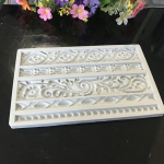 Silikoonist isetehtud lillepitsiline koogivorm Fondant &scaron;okolaadist dekoratiivne k&uuml;psetust&ouml;&ouml;riist