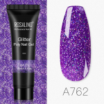 ROSALIND 15 ml pol&uuml;k&uuml;&uuml;nte geel-s&auml;rapikendused leotavad LED UV-lambi smalto poolp&uuml;siva geeli kohta