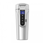 S&otilde;iduki soojendusega veetass elektriline veekeetja soojuse s&auml;ilitamine 12,0 V auto 24 V veoauto majapidamiss&otilde;iduk must