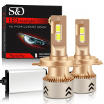 2tk H11 H4 H7 Led 12V Mini 9005 9006 9012 Esitulede Canbusi lamp 25000Lm Suure heledusega H1 H8 H9 Hb3 Hb4 Hir2 Led auto lambipirn Turbo Csp H1