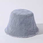 Isikup&auml;ra &auml;&auml;ristega pestud teksakarva m&uuml;ts Naiste korea mood T&auml;iesti sobiv vabaaja p&auml;ikesem&uuml;ts helesinine v&auml;rv