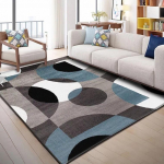 P&otilde;hjamaade minimalistlikus stiilis geomeetriline vaip Elutuba Moodne diivan Diivanilaud istmepadi toa vaipa saab kohandada masinpesu 120*200cm