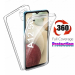 360 kraadi kaitsega telefoni&uuml;mbris Samsung Galaxy A14 A34 A54 A03 A12 A23 4G A32 A72 A52S A22s 5G A13 A33 A53 k&otilde;va arvuti + pehme TPU silikoonist l&auml;bipaistev kate Samsung A22