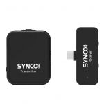 SYNCO G1L 2.4G traadita mikrofonis&uuml;steem klipsiga saatja ja miniatuurse Type-C vastuv&otilde;tjaga 150M Type-C
