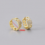 ANENJERY Ketir&otilde;ngask&otilde;rvar&otilde;ngad Naistele Prantsuse kuldsed tsirkoonist ringk&otilde;rvar&otilde;ngad