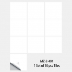 10/15 cm puhas valge plaadi kleebis k&ouml;&ouml;gile Backsplash &Otilde;likindel vannitoa riidekapp Kodukaunistuseks Seinakleebis Isekleepuv seinamaaling 10cmX10cmX10pcs