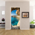 PVC kodusisustus Sissep&auml;&auml;suukse kleebis Vann Du&scaron;iruum Magamistuba Isekleepuv fototapeet Renoveerimisplakat Veekindel 77x200cm(cut 2pcs)