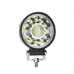 Eesmine 6500K 4-tolline pika elueaga suure v&otilde;imsusega LED-kohtvalgusti must