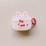 Lovely Flower Rabbit 3D multikas p&otilde;rutuskindel armas j&auml;nku juhtmevaba Bluetooth-k&otilde;rvakott Apple Airpod 3 2 1 Pro 2. kasti kate jaoks For Airpods 3 (2021)