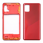 Samsung Galaxy A31 A315F A315G A315N A315 Telefoni Keskmine Raam Bezel A31 Aku Tagakaas Tagumine Uks valge