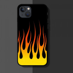 Fire Pattern Flame Art telefoni&uuml;mbris iPhone'ile Samsung Galaxy Redmi Xiaomi Oppo OnePlus Note SA 7 8 9 10 11 12 13 14 20 21 22 23 53 54 Pro Plus Ultra iPhone 6 or 6S