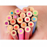 72/48/36/24/12 v&auml;rvid Professionaalne &otilde;liv&auml;rv/vees lahustuv pliiatsikomplekt Kunstnik maalib visandit puiduv&auml;rvi pliiats Kooli kunstitarbed 12 colors