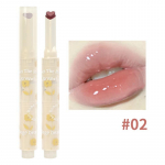 Love Heart Shape Water Light Huulepulk Pliiats Mirror Jelly Huuleglasuur Niisutab Selge Huulel&auml;ige Korea huulev&auml;rv