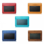 Peen 5 kaardipesaga bussikaardi &uuml;mbris kaardihoidja PU nahast rahakott krediitkaarditasku punane