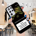 Creative Graffiti Slogan &otilde;huke l&auml;bipaistev pehmest silikoonist TPU korpuse kate Redmi 10