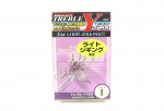 Peibutis Y-F55 Treble Hook Light Jigging Treble Hooks Suurus 1 (2716)