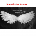 3D seinakatte tapeet Abstraktne valgete tiibadega Euroopa ingel Foto seinamaaling Elutoa teler Diivan Taust Sein Kodukaunistus 300cm (W) x 200cm (H)